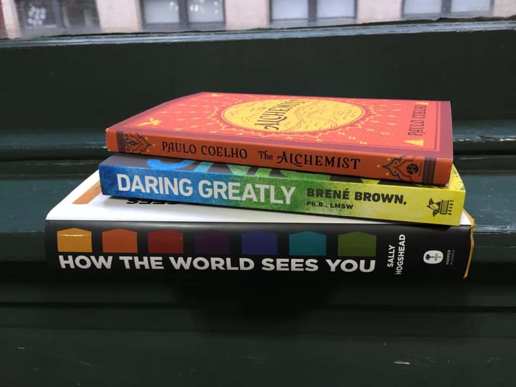 books The Alchemist Daring Greatly How the world sees you