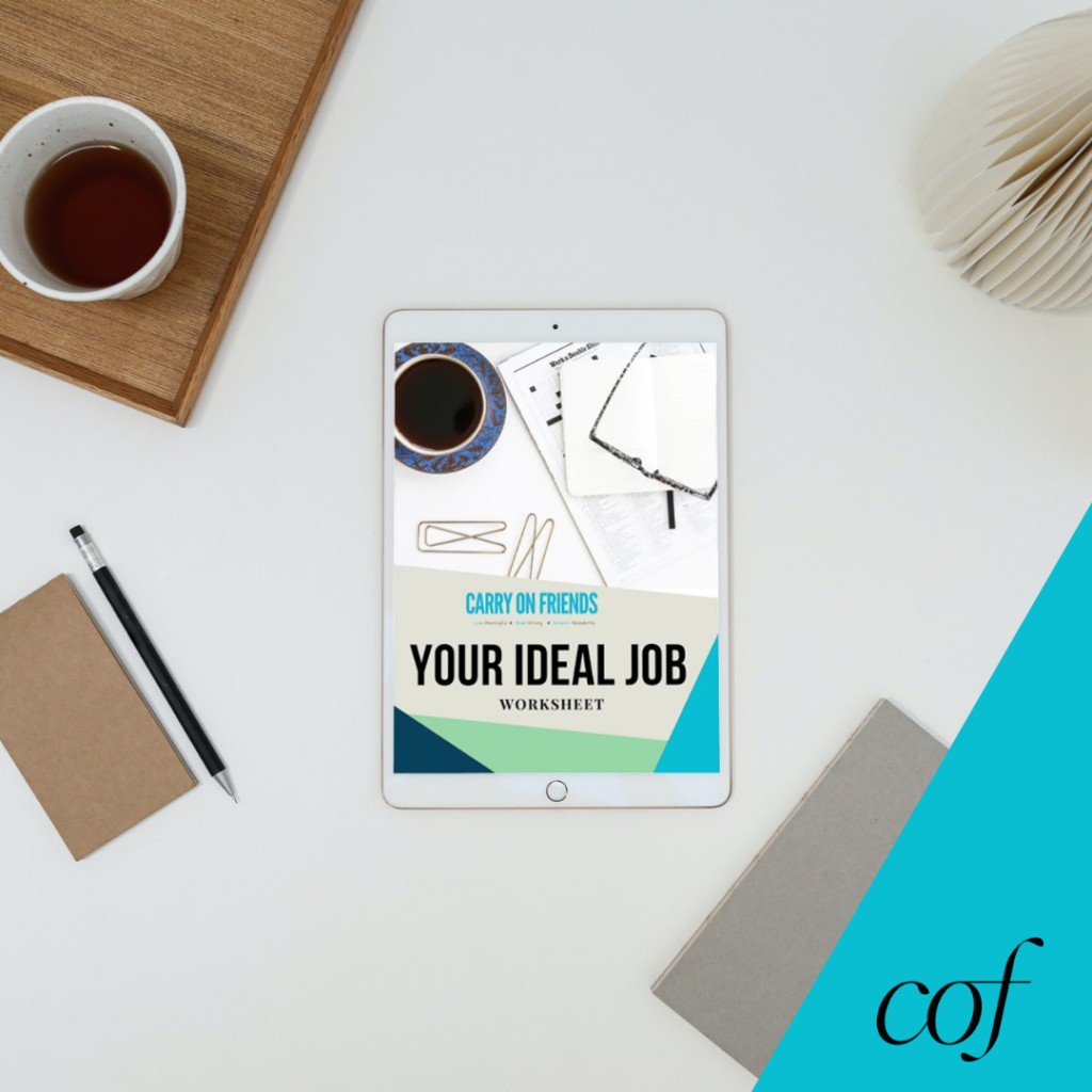 COF Ideal Job Worksheet