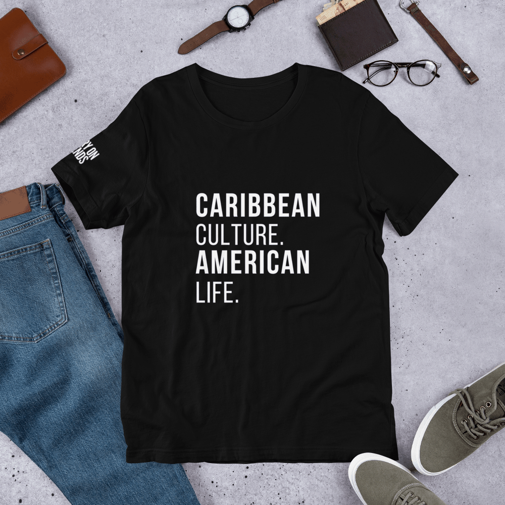 Caribbean Culture American Life T-shirt by Carry On Friends